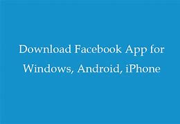 Image result for Facebook App Download for Windows Phone
