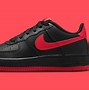 Image result for Black and Red Air Force 1