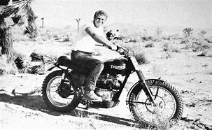 Image result for Steve McQueen Motorbike