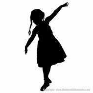 Image result for Girl Silhouette Stickers