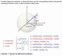 Image result for Cartesian and Spherical Coordinates