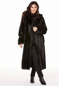 Image result for Faux Fur Coat Fashion