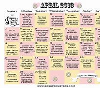 Image result for Healthy Habits Self-Care Calendar