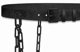 Image result for Black Chain Belt