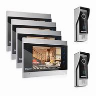 Image result for Apartment Video Door Phone Intercom System