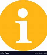 Image result for Info Icon Yellow