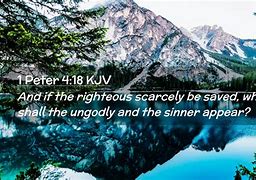 Image result for 1 Peter 4:18