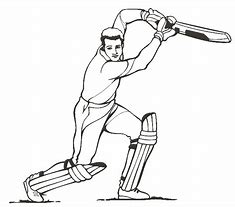 Image result for Cricket Colouring