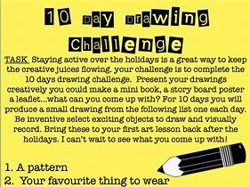 Image result for 15 Day Drawing Challenge