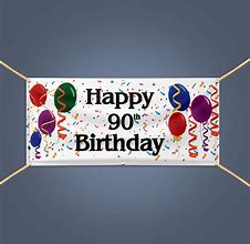 Image result for 90th Birthday Banner
