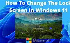 Image result for Windows 11 Lock Screen Not Changing