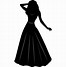 Image result for Long Dress Clip Art