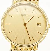 Image result for Zenith Gold Watch