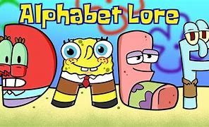 Image result for Spongebob Character with a Letter D From the Beginning