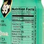Image result for Arizona Green Tea Nutrition Label