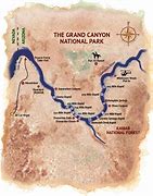 Image result for Colorado River Grand Canyon Rafting Map