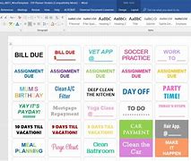 Image result for Sticker Layout Word