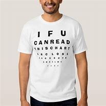 Image result for Eye Chart T-Shirt
