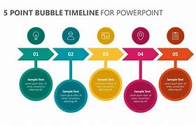 Image result for Timeline with Arrow Colorful Bubbles