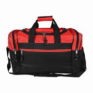 Image result for Black and Red Duffle Bag