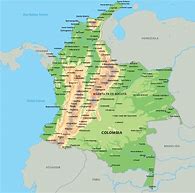 Image result for Colombia Karta