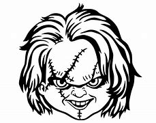 Image result for Chucky Easy Drawing Clip Art