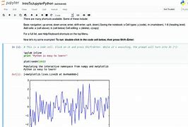 Image result for Jupyter Notebook Examples