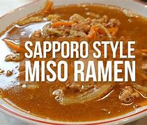 Image result for Sapporo Style Miso Ramen