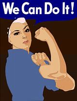 Image result for We Can Do It Cartoon