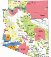 Image result for Arizona State Land Map