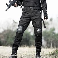 Image result for Black Military Pants