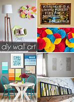 Image result for Living Room Wall DIY Painting Ideas