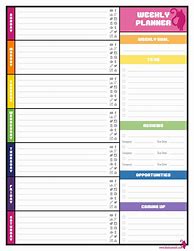 Image result for Planner Templates for Students