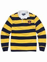 Image result for Yellow and White Rugby Shirt