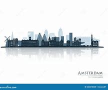 Image result for Amsterdam Skyline Silhouette