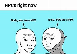 Image result for npc meme examples