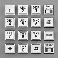 Image result for Button Phone Keypad