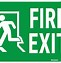 Image result for Fire Exit Only Sign Printable