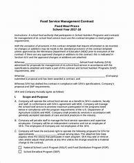 Image result for Food Show Contract