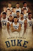 Image result for Duke Basketball Team Poster