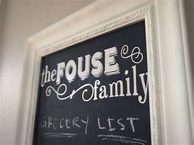 Image result for Personalized Chalkboard Sign
