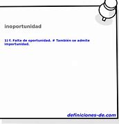 Image result for inoportunidad