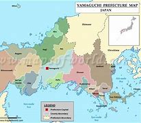 Image result for Yamaguchi Japan Map