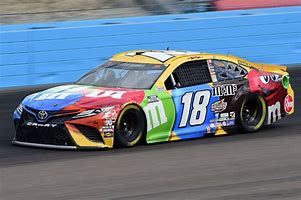 Image result for Who Drives Car 18 in NASCAR
