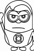 Image result for Superman Minion Coloring Page