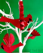 Image result for Paper Bird Ornaments