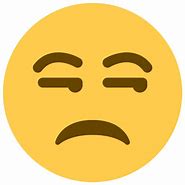 Image result for Side Frown Emoji