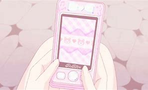 Image result for Pink Anime Phone