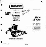 Image result for Hesston 640 Swather
