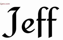 Image result for Jeff Name
